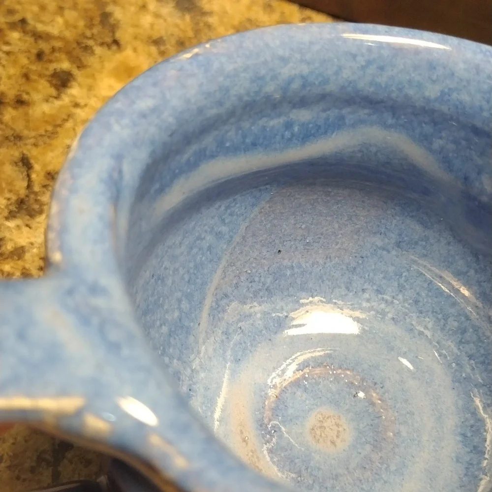 Blue Hand Built Mug/Cup